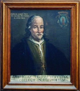 Dipinto raffigurante il Trisi